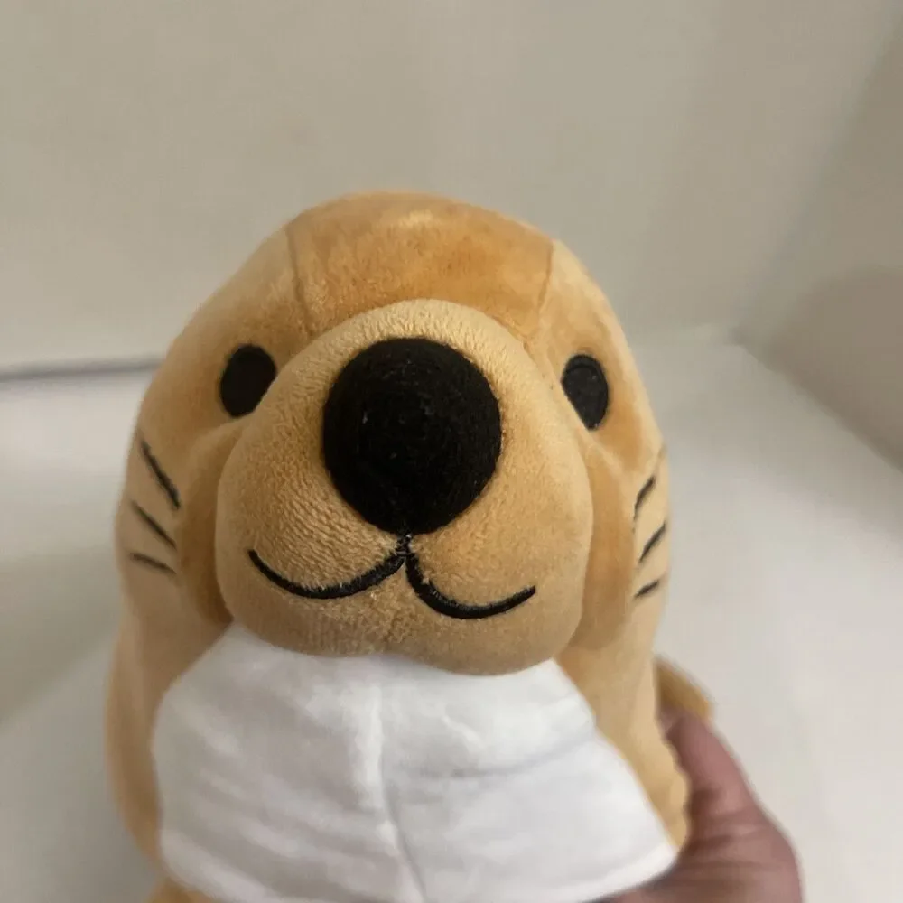 Miniso Ocean Series Seal Pillow Plush Stuffed Animal 11”